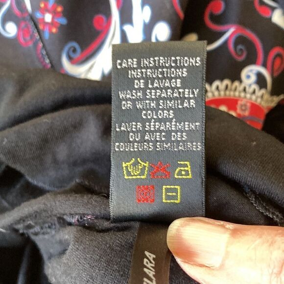 Buffalo David Bitton Floral Embellished Lined Dress Size L - Picture 11 of 16